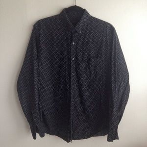 J. Crew Men's Slim Fit Star Pattern Casual Shirt